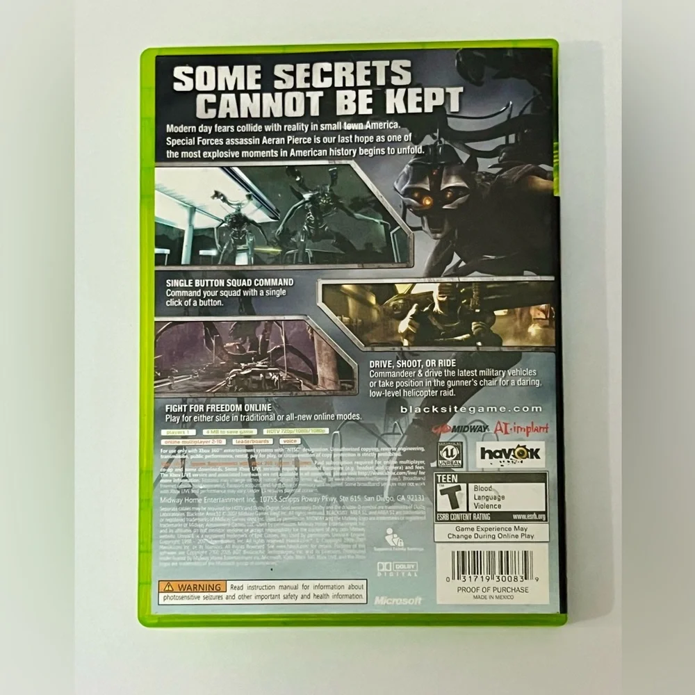 Blacksite: Area 51 - Xbox 360